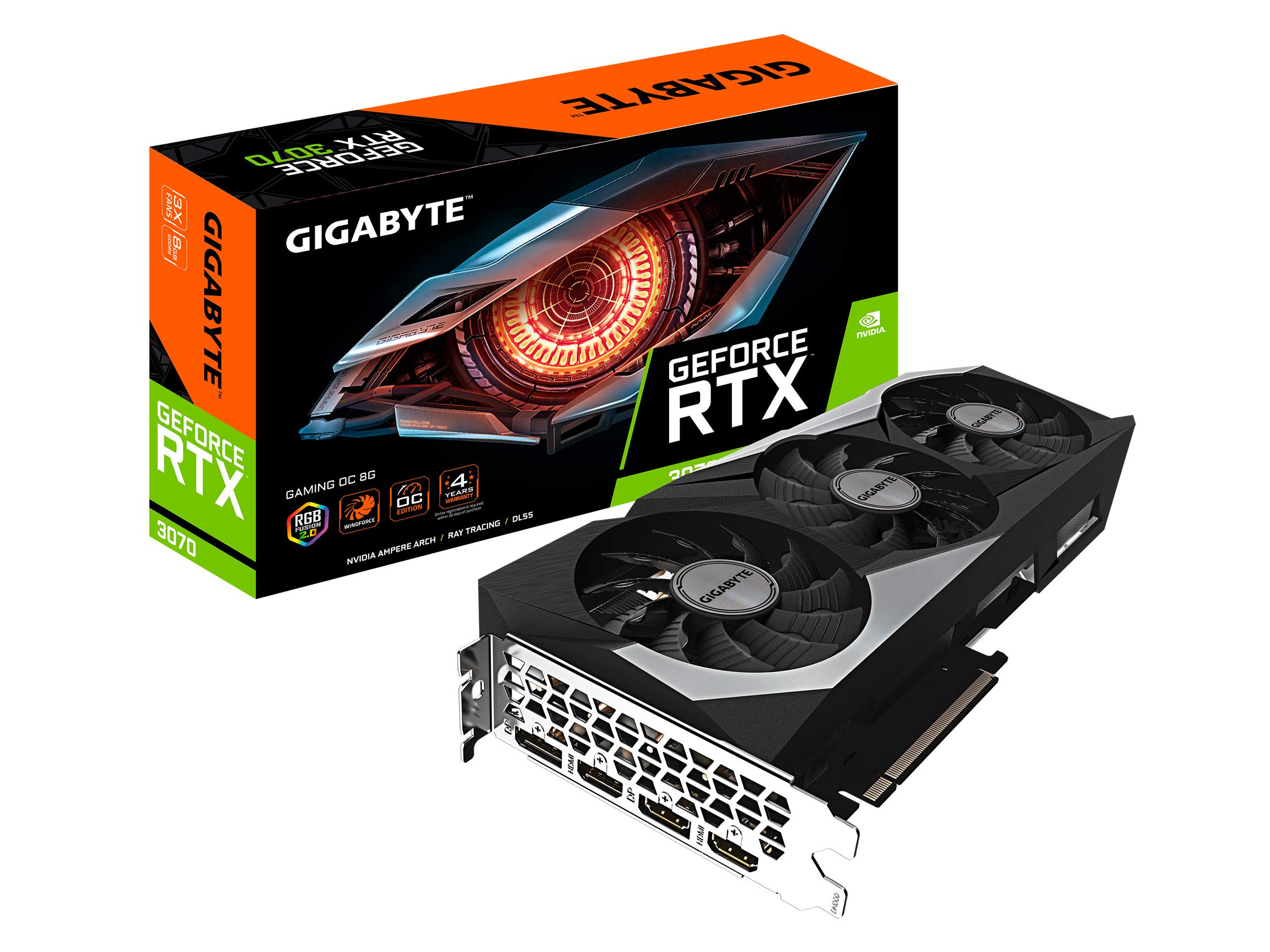 Amazon.com: GIGABYTE GeForce RTX 3070 Gaming OC 8G Graphics Card