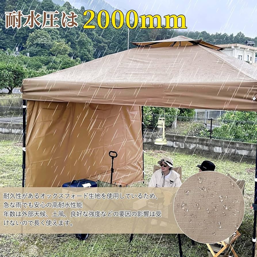 Amazon.co.jp: ワンタッチタープテント 3m*3m サンシェード 日よけ