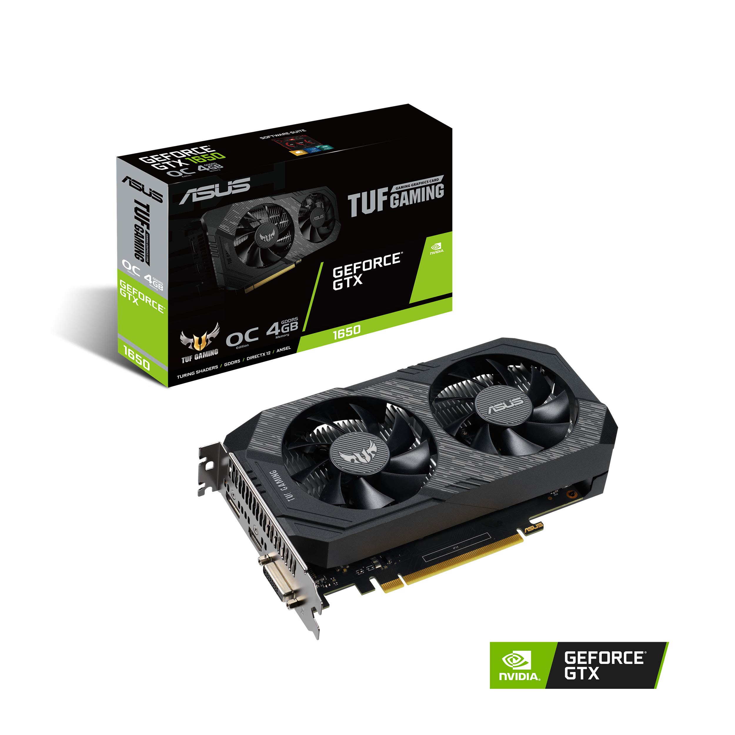 Amazon | ASUS TUF Gaming NVIDIA GeForce GTX 1650 OC Edition