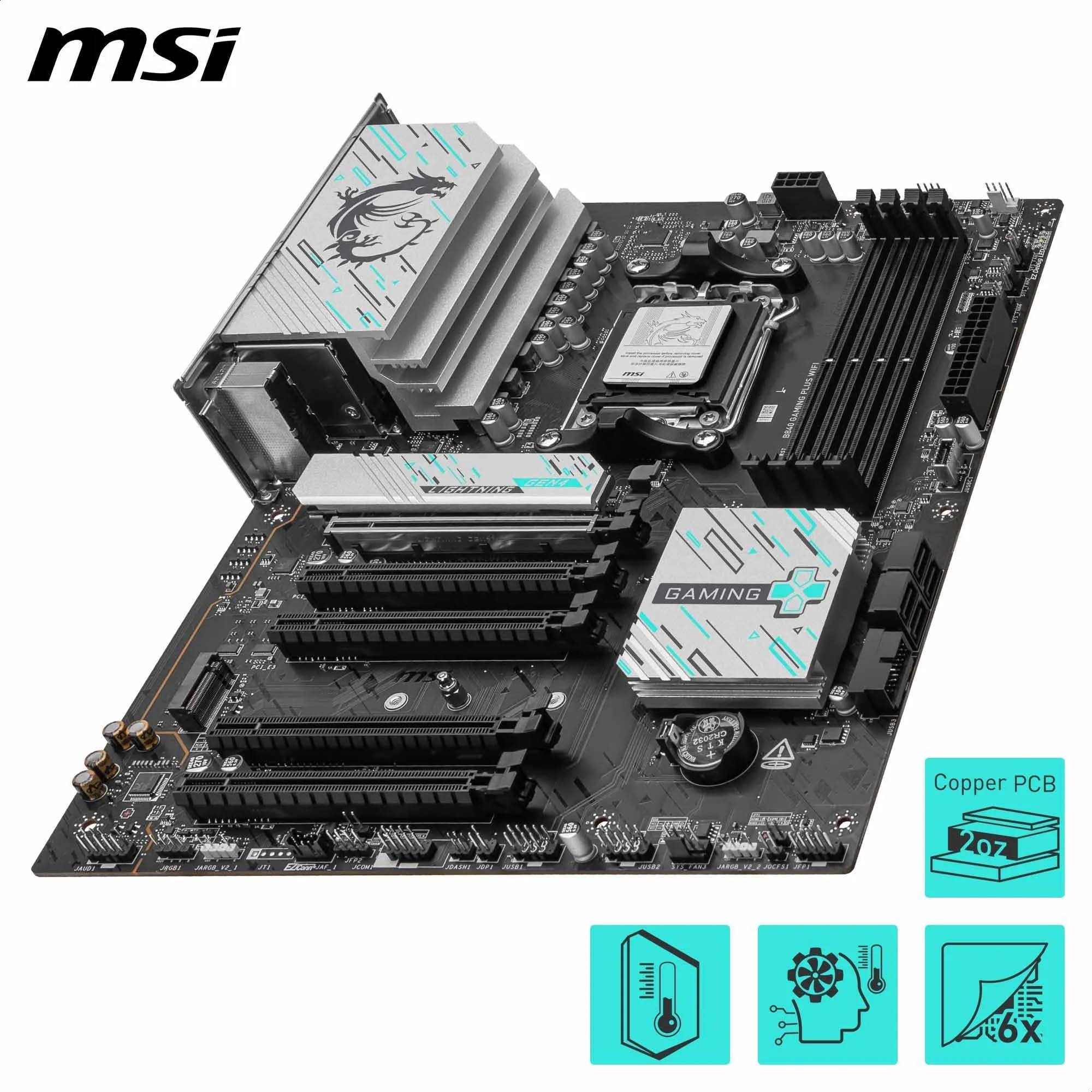 Amazon | MSI B840 Gaming Plus WiFiマザーボード、ATX - AMD Ryzen