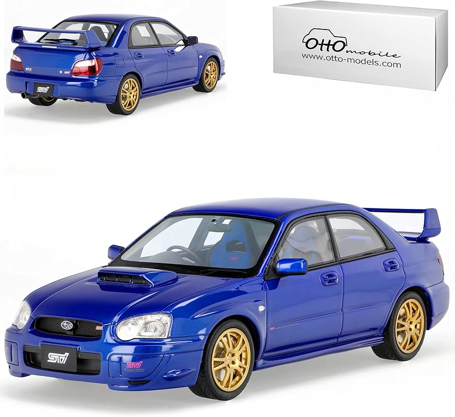 Amazon.co.jp: オットーモービル 1/18 スバル インプレッサ WRX STI