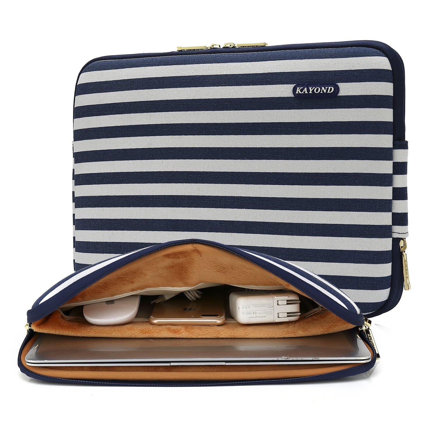 Amazon.com: Kayond Canvas Water-Resistant 13 inch Laptop Sleeve