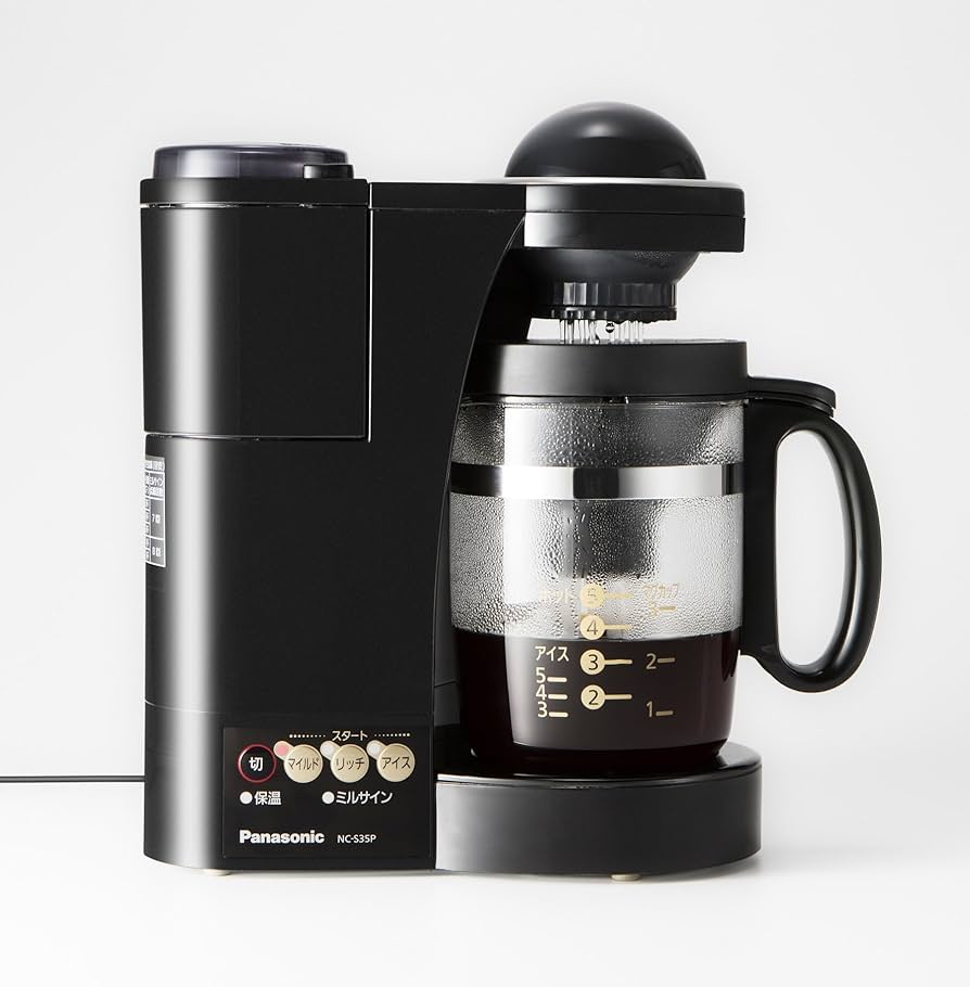Amazon | パナソニック コーヒーメーカー ブラック NC-S35P-K