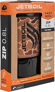 Amazon.com: Jetboil Zip 0.8L Portable Fast Boil Stove with Easy