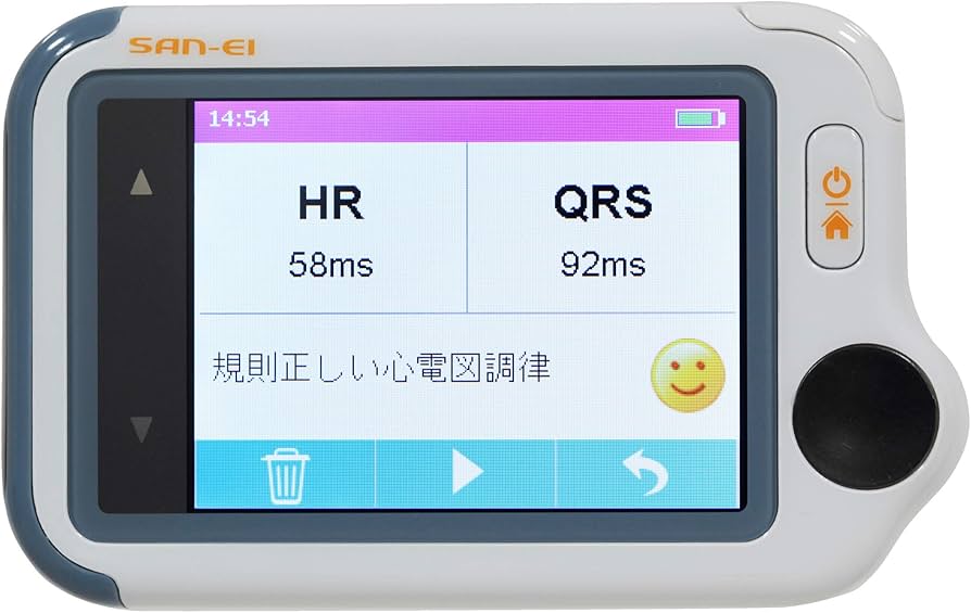Amazon | チェックミーライト アドバンスモデル 携帯型心電計/パルス