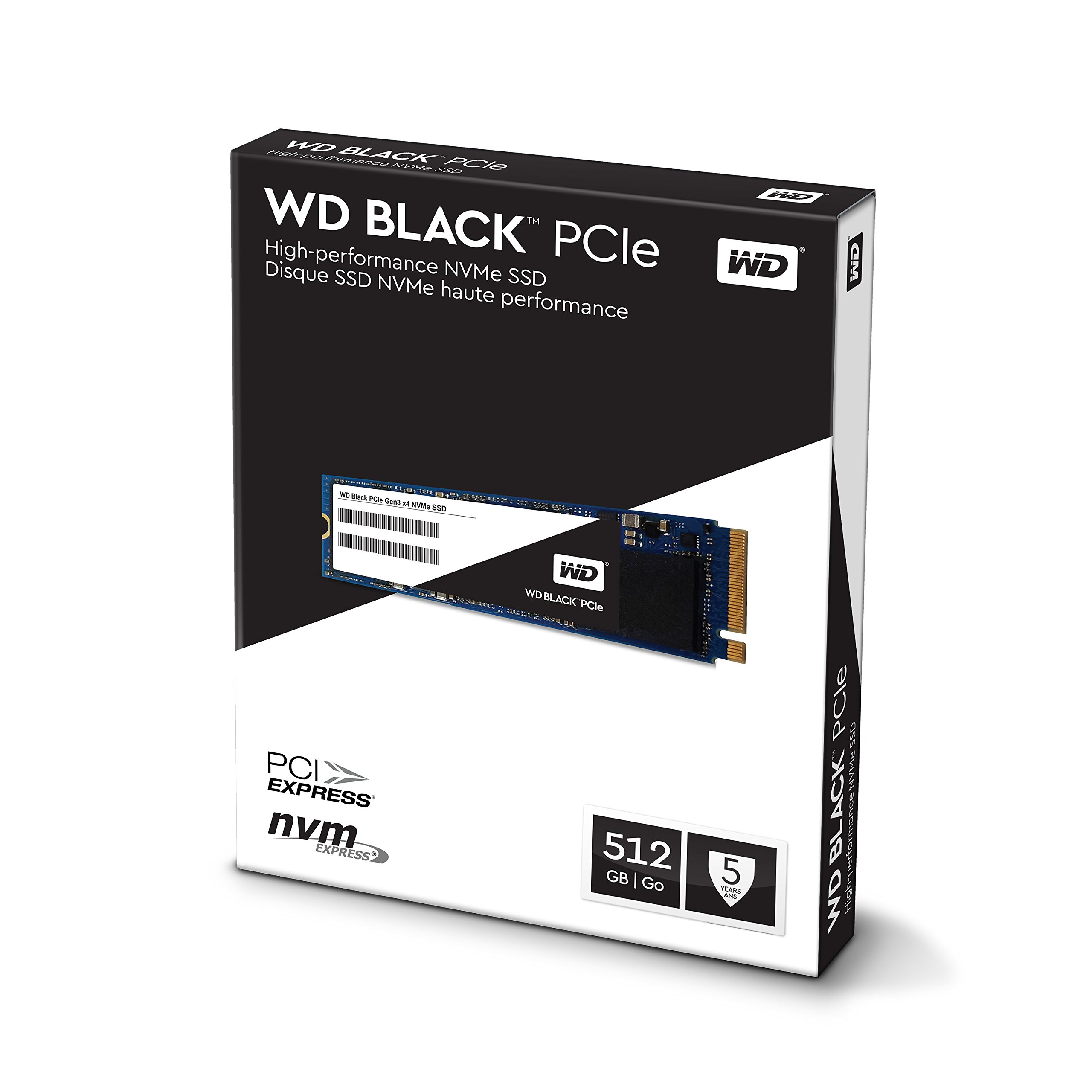 Amazon | WD 内蔵SSD M.2-2280 / 512GB / WD Black / PCIe Gen3 NVMe