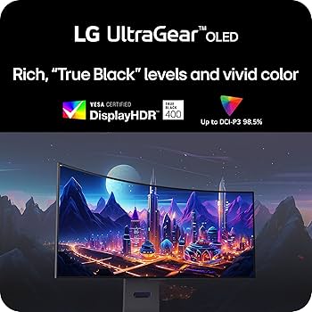 Amazon.com: LG 39GS95QE Ultragear OLED Curved Gaming Monitor 39