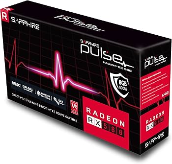 Amazon | Sapphire 11265-05-20G Radeon Pulse RX 580 8GB GDDR5
