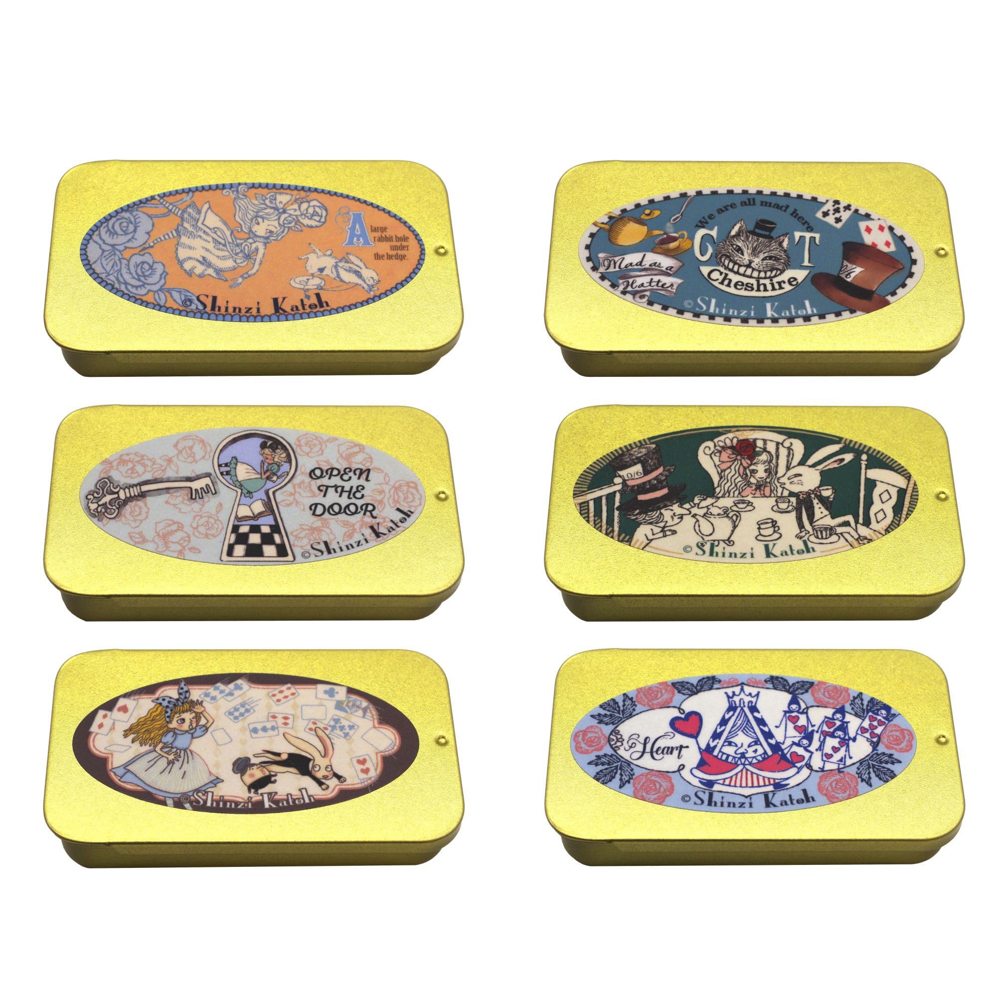 Amazon | シール堂 日本製 フレークシール 不思議なアリス OPEN THE