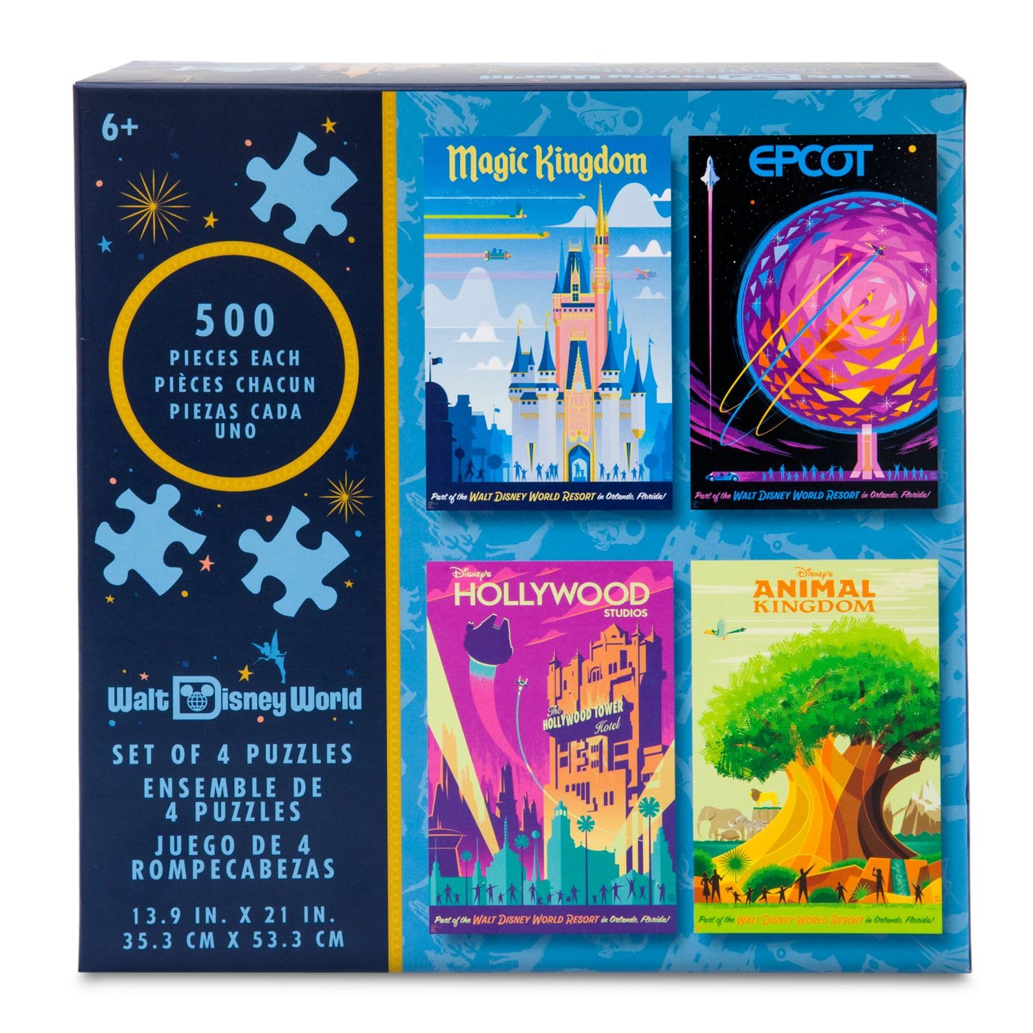 Amazon | Walt Disney World パズル4点セット | ジグソーパズル | おもちゃ