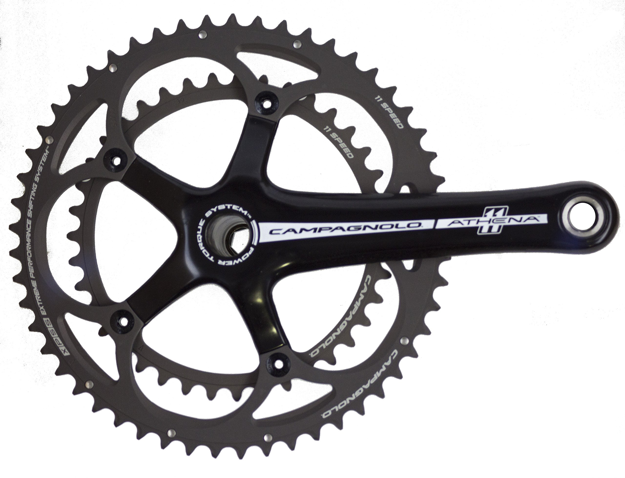 Amazon | Campagnolo Athena 11S ブラック 39/53 175 パワートルク