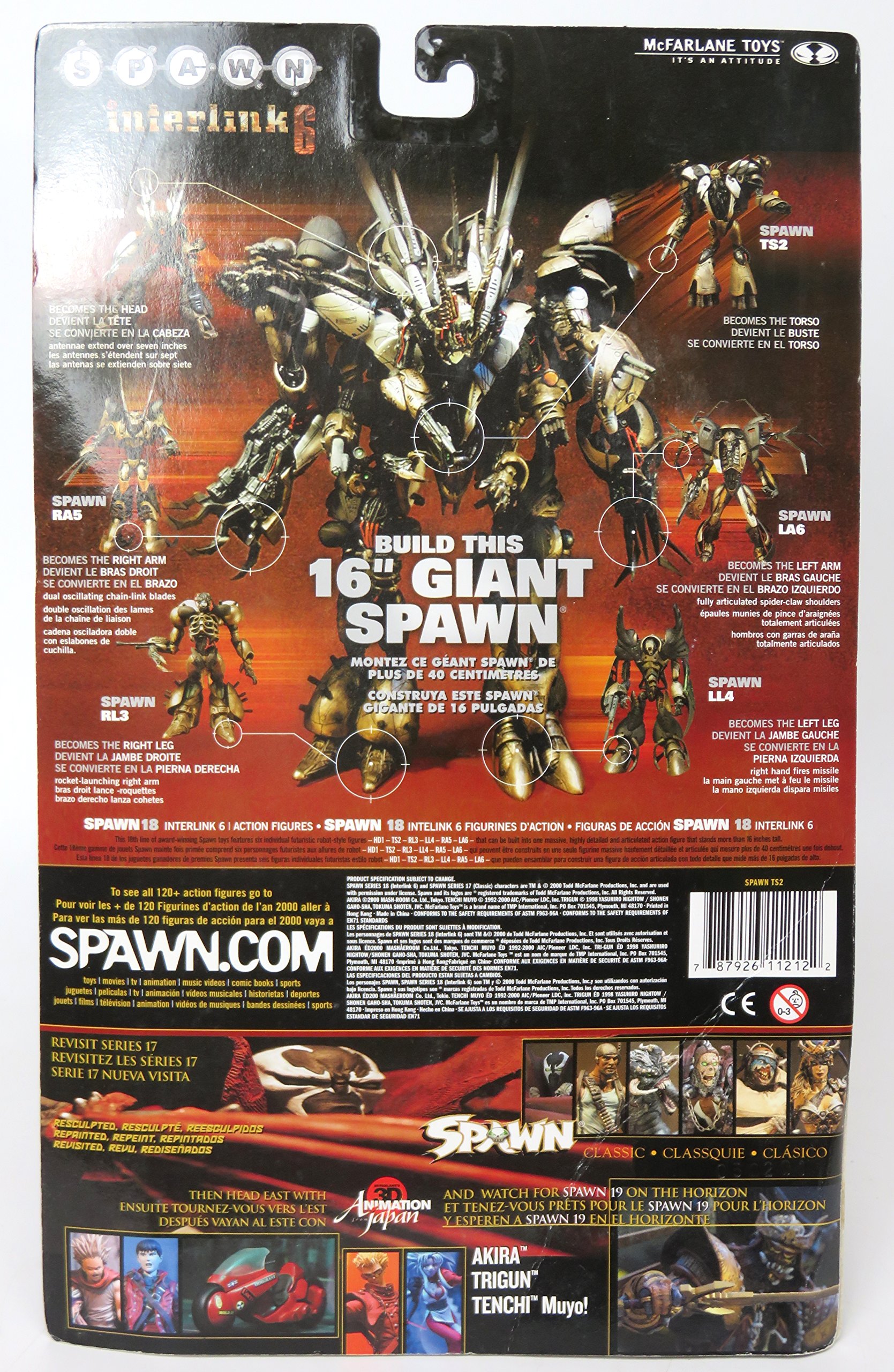 Amazon.com: Spawn Series 18 Interlink 6 Torso TS2 of Giant Robot