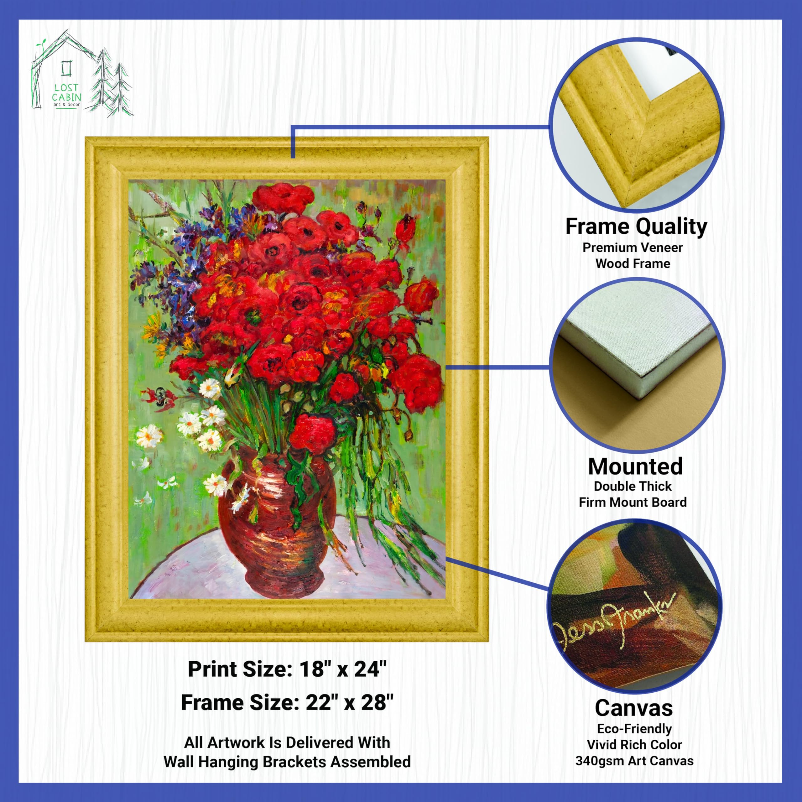 Amazon.co.jp: ヴィンセント・ヴァン・ゴッホによるロストキャビン