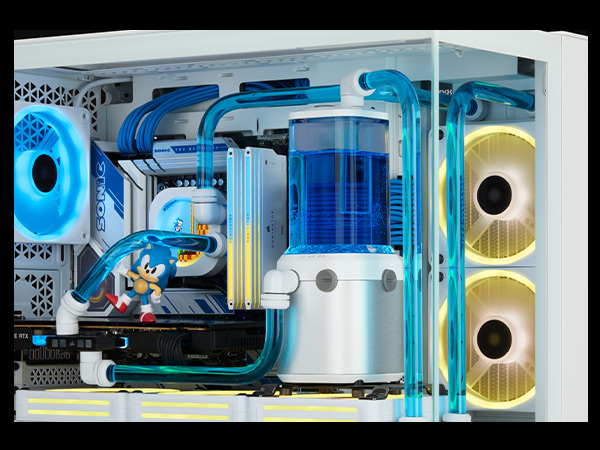 Amazon | CORSAIR 2500D AIRFLOW Micro ATX Dual Chamber PCケース