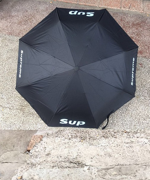 シュプリーム 折り畳み傘 uv 遮光 遮熱 supreme 傘 晴雨兼用 収納袋付き