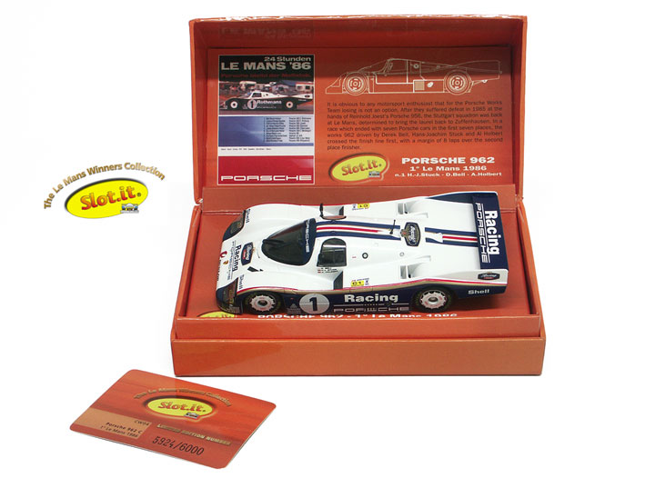 PORSCHE962C No.1 LeMans 1986 Winner (Limited Edition Box