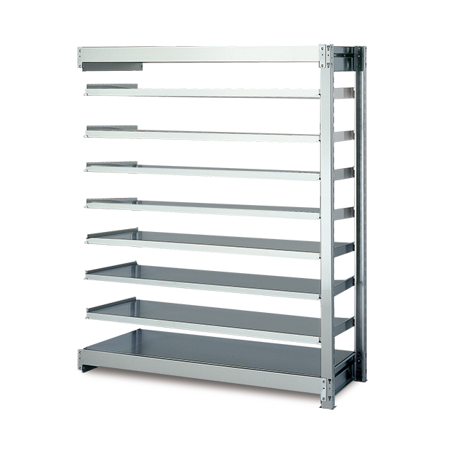 200kg/段 SUS304 中軽量ボルトレス ステンレス棚高さ1200 x 棚板3枚