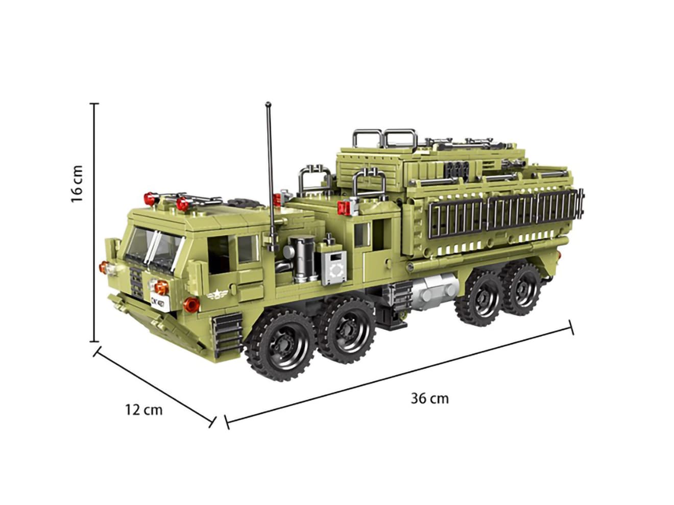 AFM HEMTT 重高機動戦術トラック 1377Blocks | ミリタリーベース