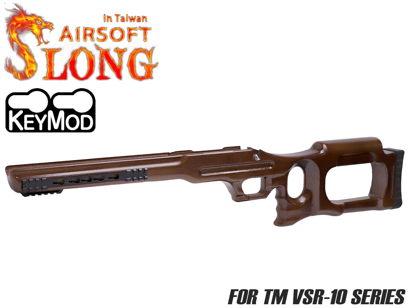 SLONG AIRSOFT TSR-100 タクティカルストック VSR-10 [カラー：BK / OD