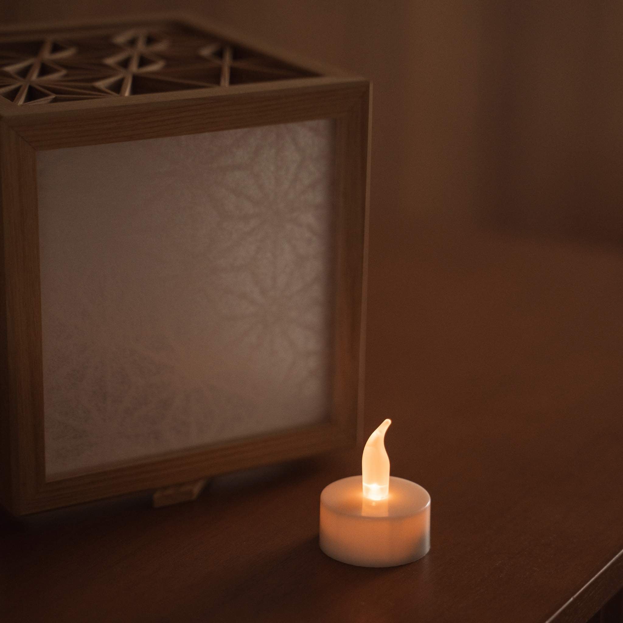 Japanese Kumiko Lantern Cover: 