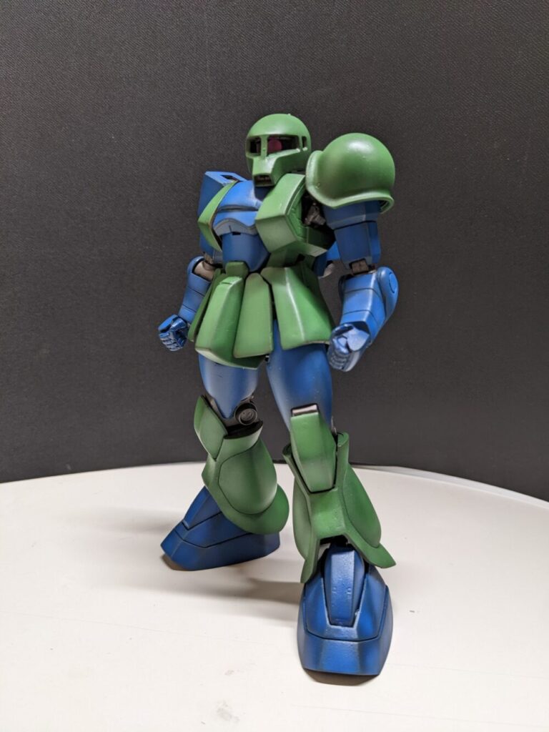MG旧ザク 改造・全塗装 | ガンプラの時間です。