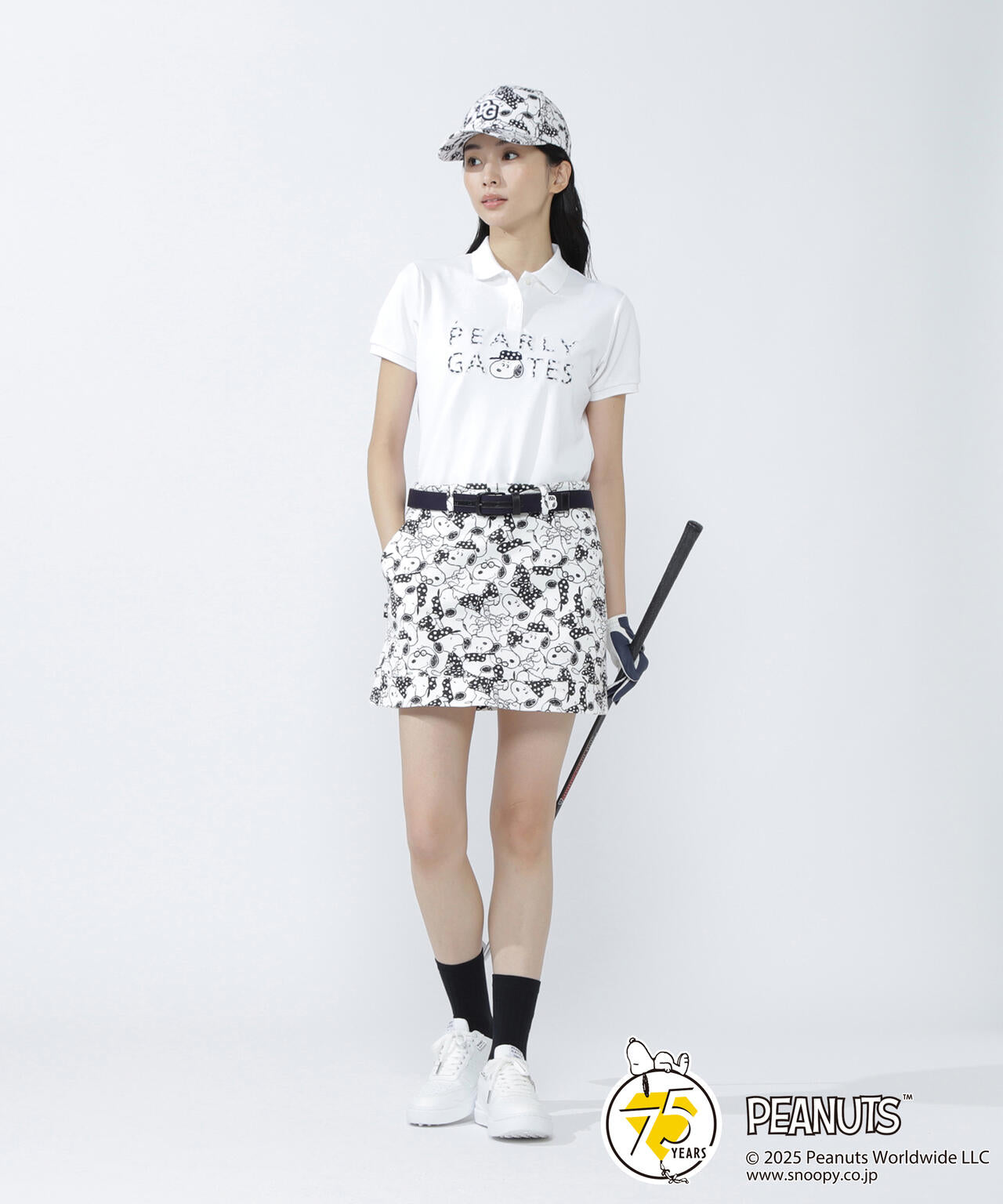 SNOOPY】コーマ×フレックス総柄スカート | PEARLY GATES（パーリー