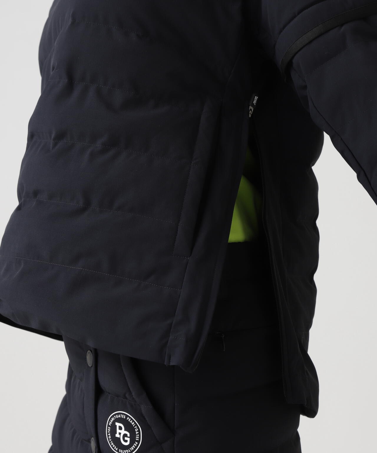 NyストレッチBIGリップストップ中綿2WAYスニードジャック | PEARLY