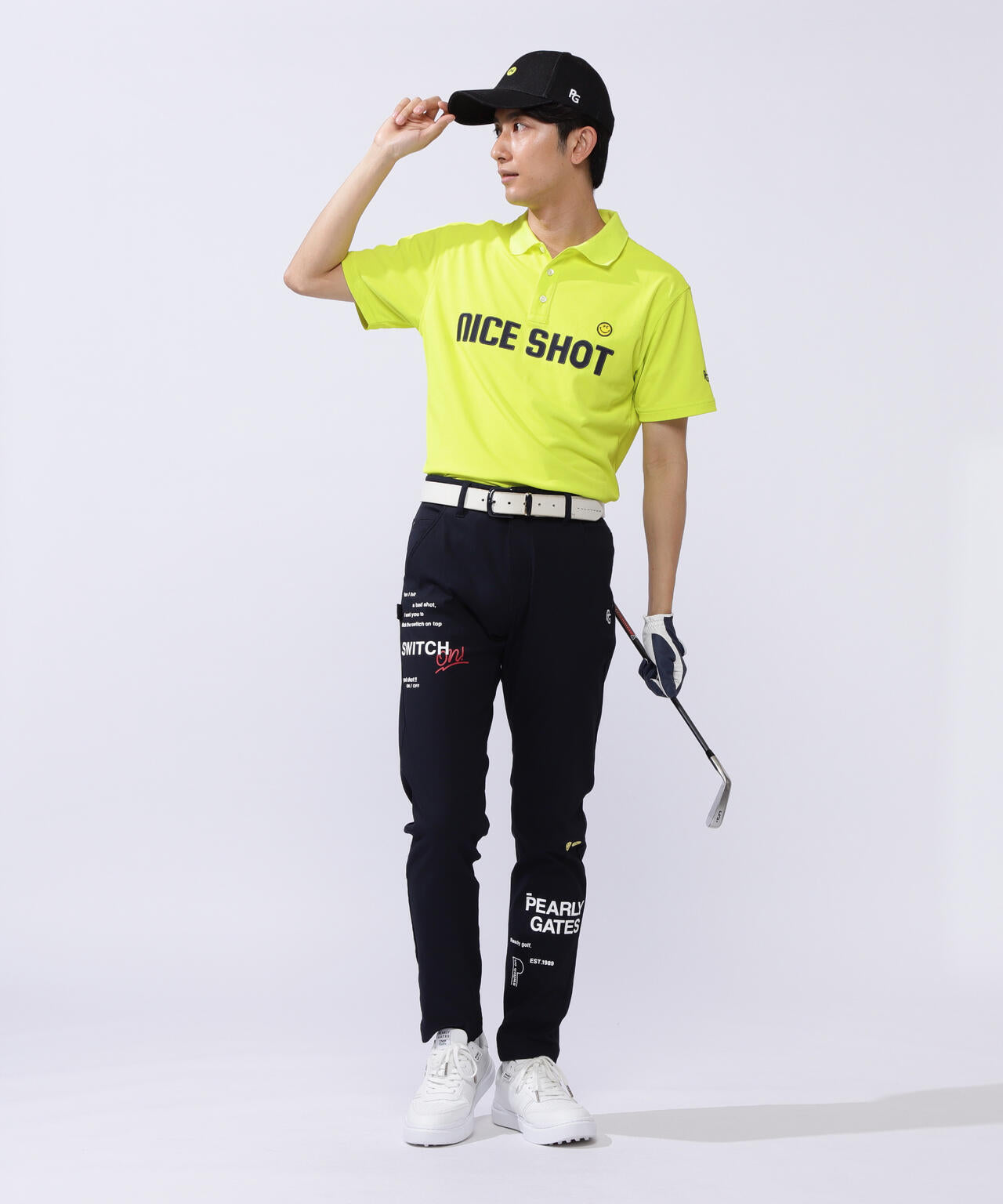 ポリエステルメッシュ半袖ポロシャツ | PEARLY GATES（パーリーゲイツ