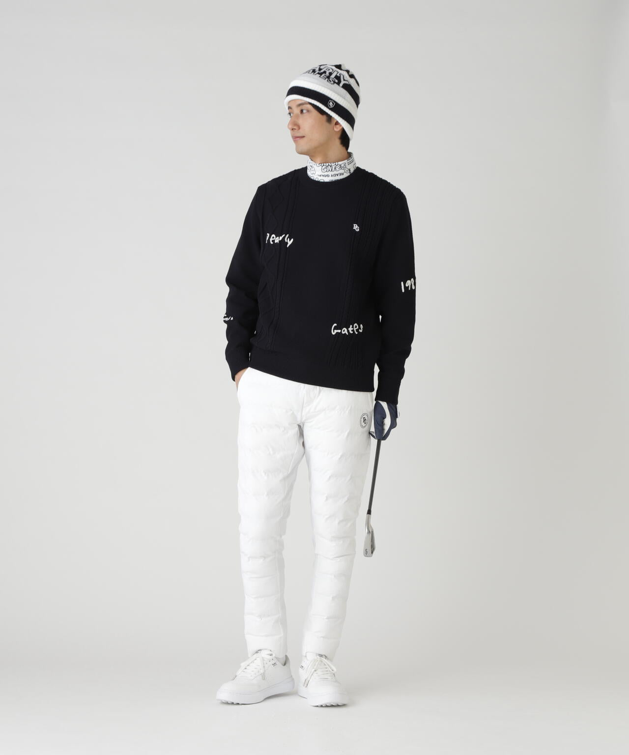 NyストレッチBIGリップストップ中綿パンツ | PEARLY GATES（パーリー