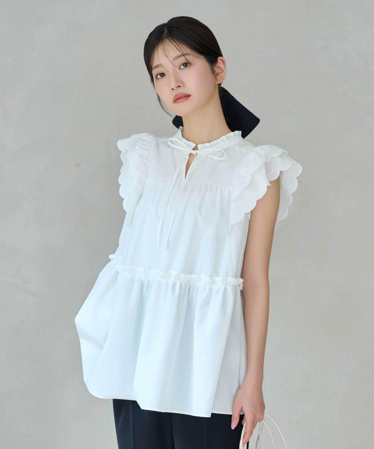 カットワークティアードチュニック | JILL by JILL STUART（ジル バイ