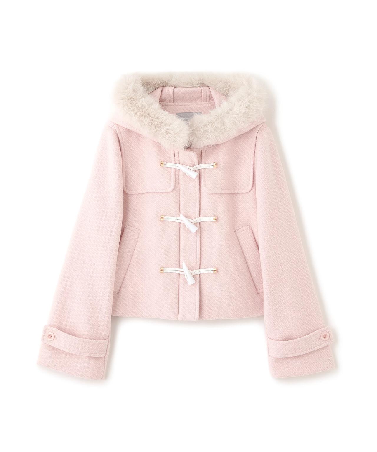 フェイクファー付ショートダッフルコート | JILL by JILL STUART（ジル