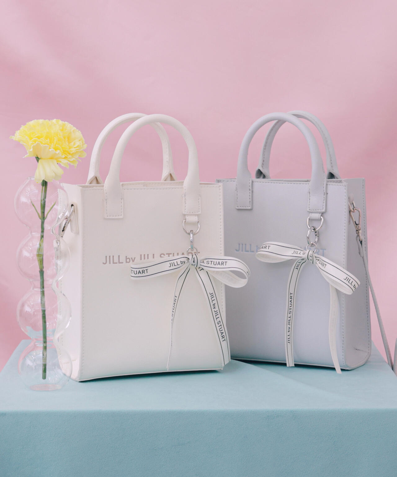 チャーム付きミニトートバッグ | JILL by JILL STUART（ジル バイ ジル