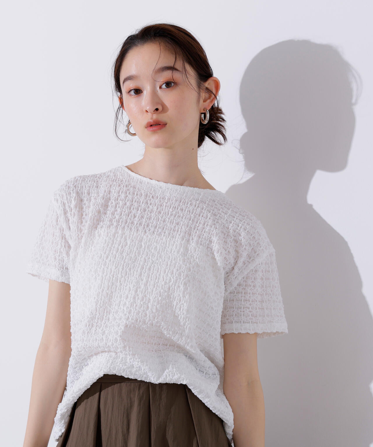 ポコポコボクシーカットソー | N. Natural Beauty Basic*（エヌ