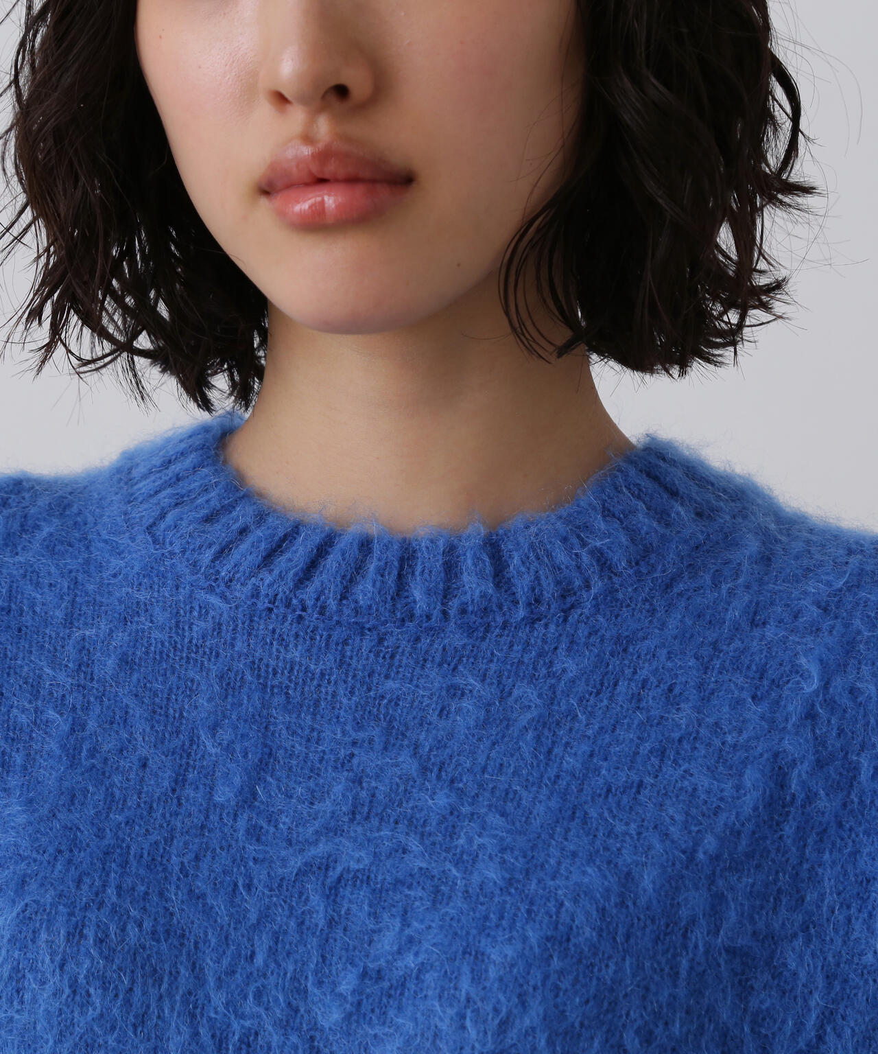YLEVE / MOHAIR NAPPING KNIT PULL OVER | YLÈVE（イレーヴ） ｜【公式