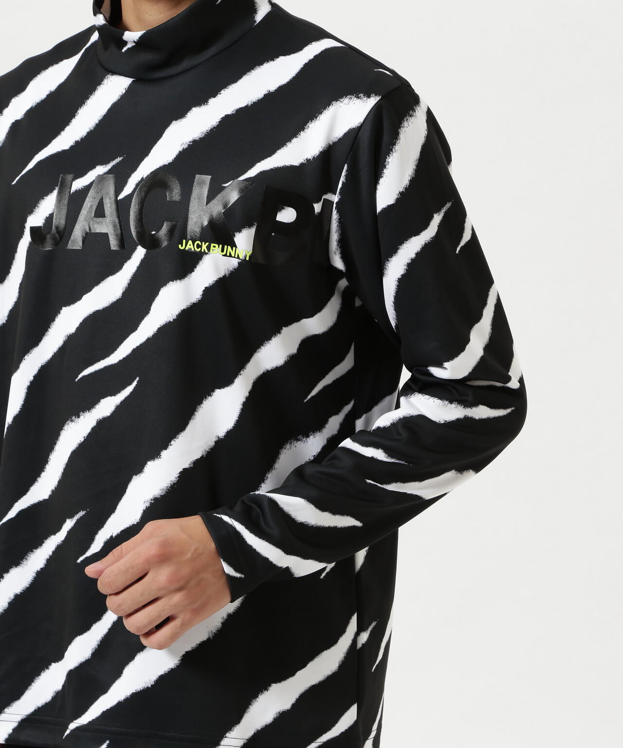 KARUISHI長袖モックネックカットソー | Jack Bunny!!（ジャックバニー