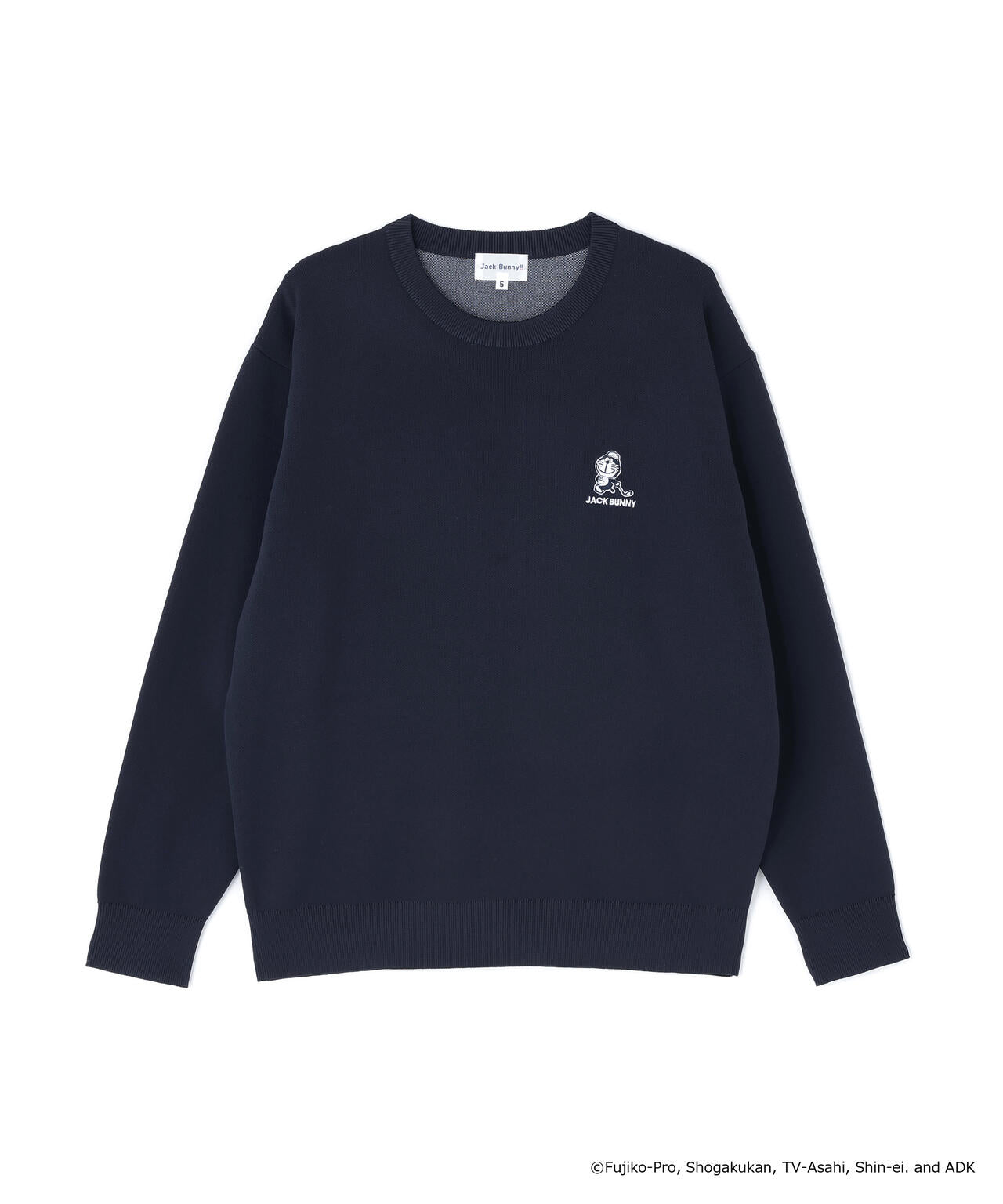 ドラえもん】ダブルジャガードクルーネックニットプルオーバー | Jack