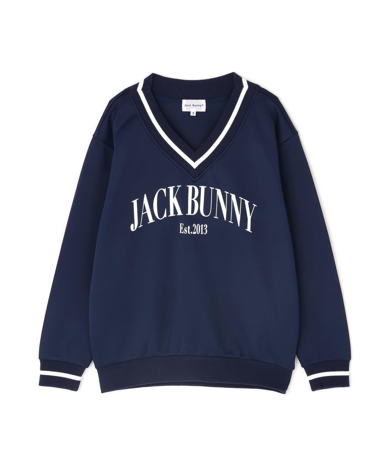 PEダンボール天竺 長袖Vネックスウェット | Jack Bunny!!（ジャック