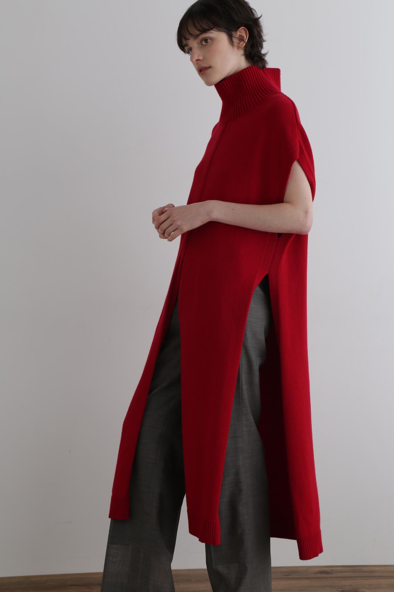 ウールミドルゲージロングジレ | LE PHIL（ル フィル） ｜【公式】通販