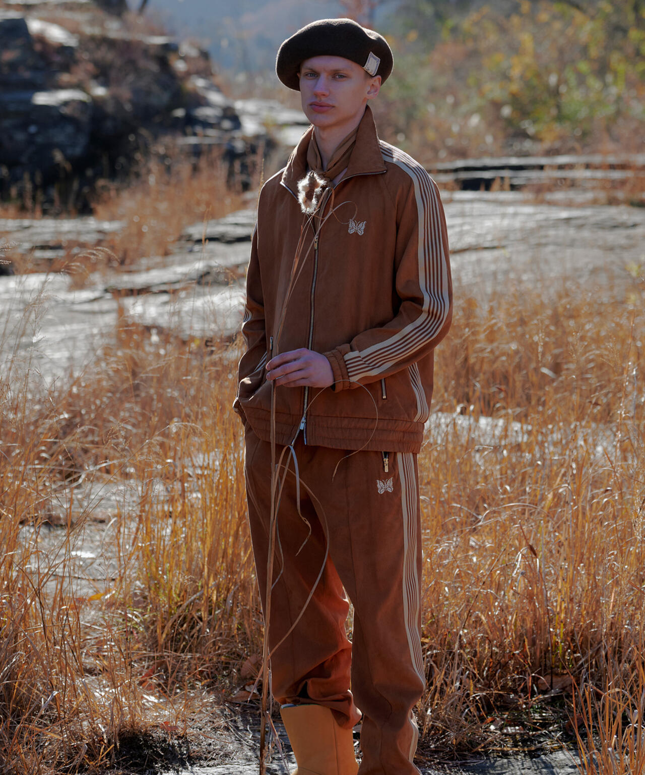 NEEDLES/ニードルズ/【LHP EXCLUSIVE】TRACK PANT - SYNTHETIC SUEDE