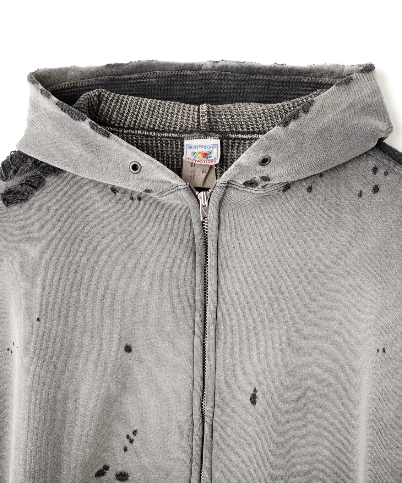 SAINT MICHAEL/セントマイケル/HOODIE/DBL-FC ZIP/CHARCOAL | ROYAL