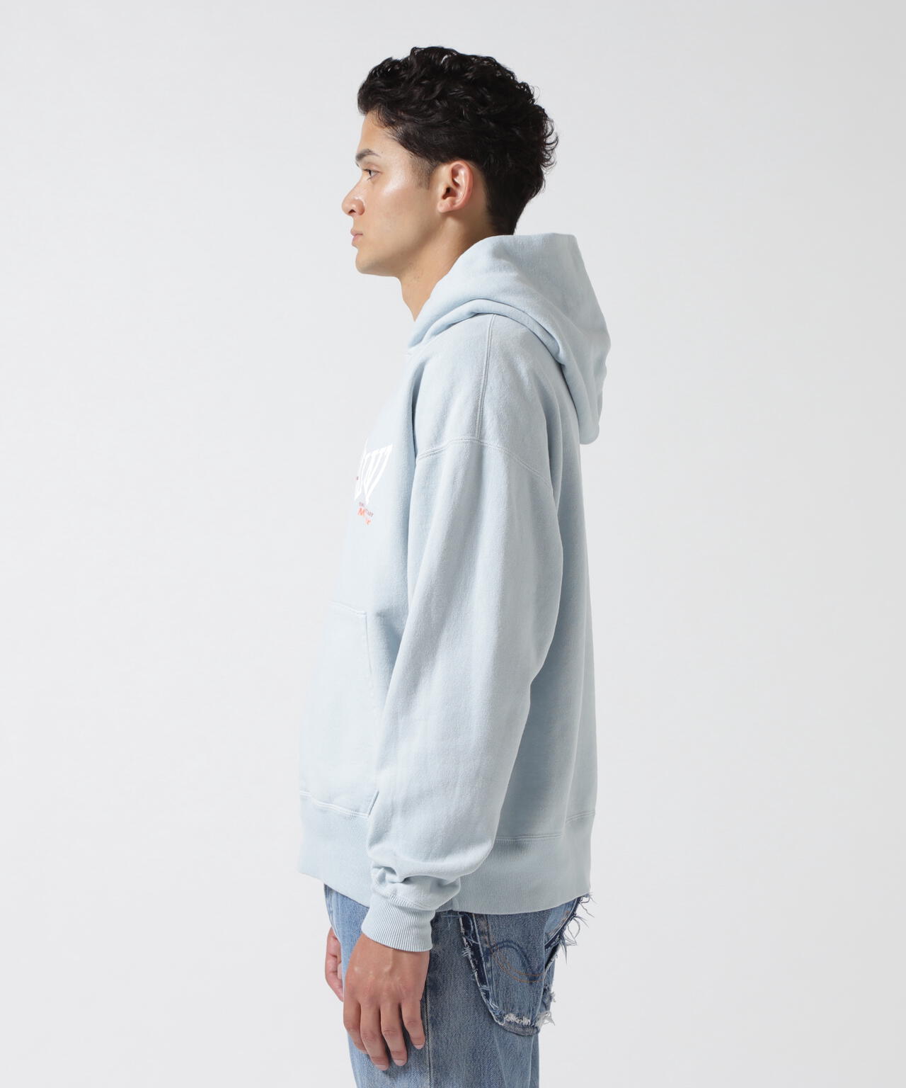 SAINT MICHAEL/セントマイケル/HOODIE RIBON SAINT BLUE | ROYAL FLASH