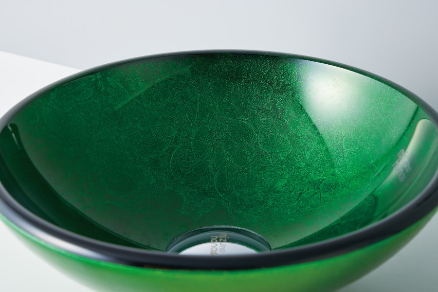 手洗いボウル クリアガラス S-B015｜おしゃれな洗面ボウル(洗面器)通販