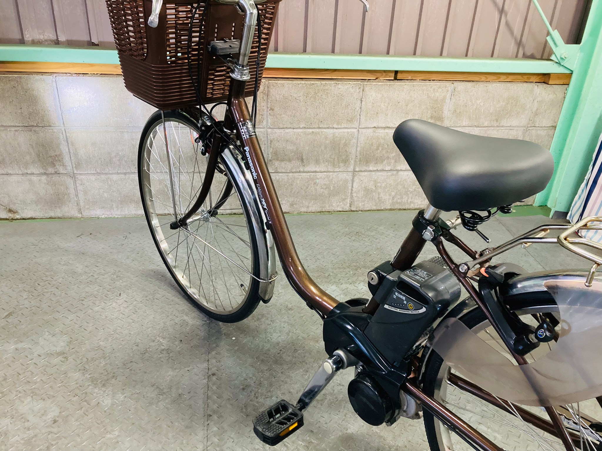 SOLD OUT】電動自転車 パナソニック VIVI SPECIAL5 ブラウン 3.1Ah