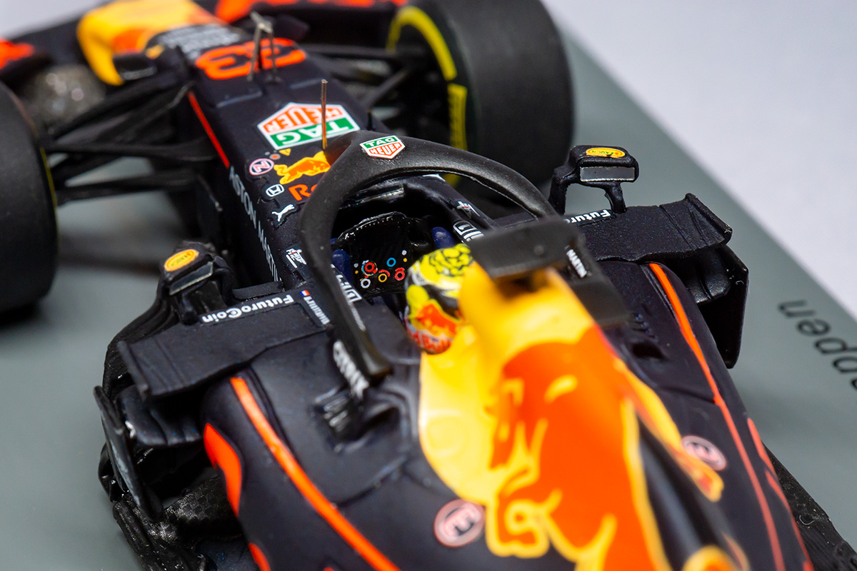 Spark Red Bull RB15 Honda M. Verstappen Winner Austrian GP 2019
