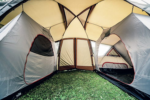 ザ・ノース・フェイスの極上“2LDKテント”「ノーチラス4×4」の完成度