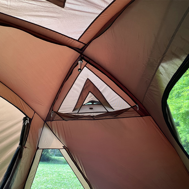 ファミリーキャンパー必見！ ホールアースの新作ドームテントが快適