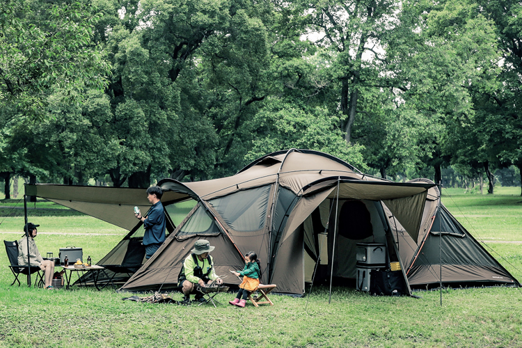 ザ・ノース・フェイスの極上“2LDKテント”「ノーチラス4×4」の完成度