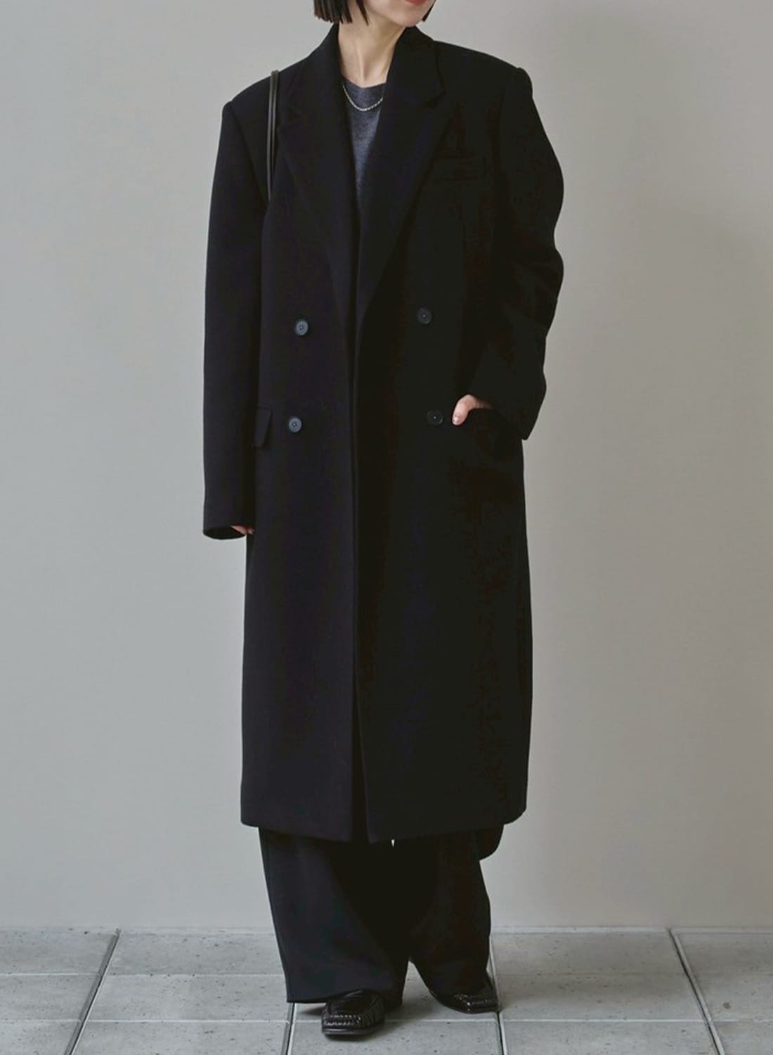 WOOL 100% CHESTER COAT|ウール チェスター コートウール チェスター