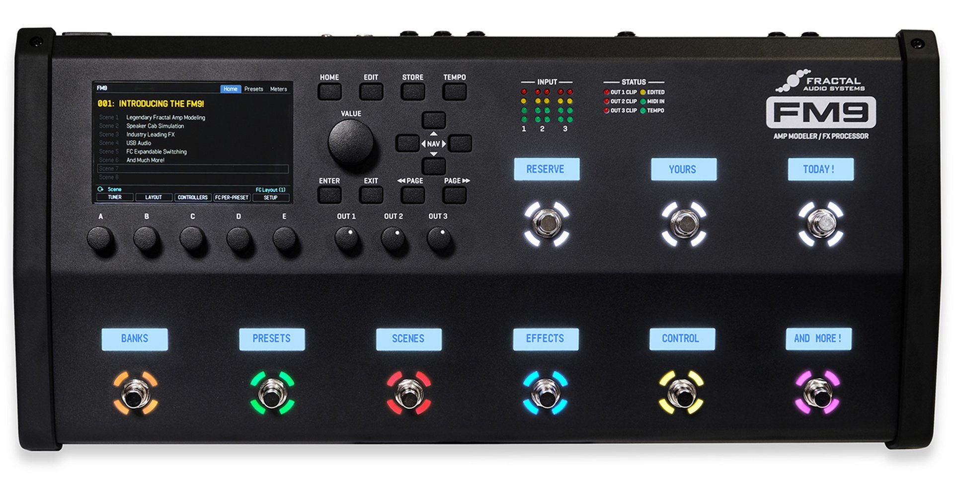 Fractal Audio Systems FM9 - Pedal on ModularGrid