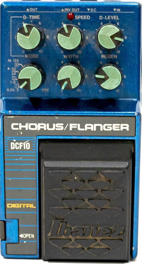 Ibanez DCF10 Chorus/Flanger - Pedal on ModularGrid